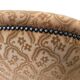 Vintage salmon pink sofa / two-seater