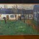 Oil on canvas by Giselle Montagne 1950