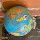 World Map Earth Globe Old TARIDE 1985 Model 90RL025 Vintage