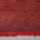 Burgundy Vintage Handmade Moroccan rug 180 x 336 cm - Berber wool Rug