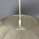 Midcentury space age cocoon hanging pendant ceiling lamp, 1960s