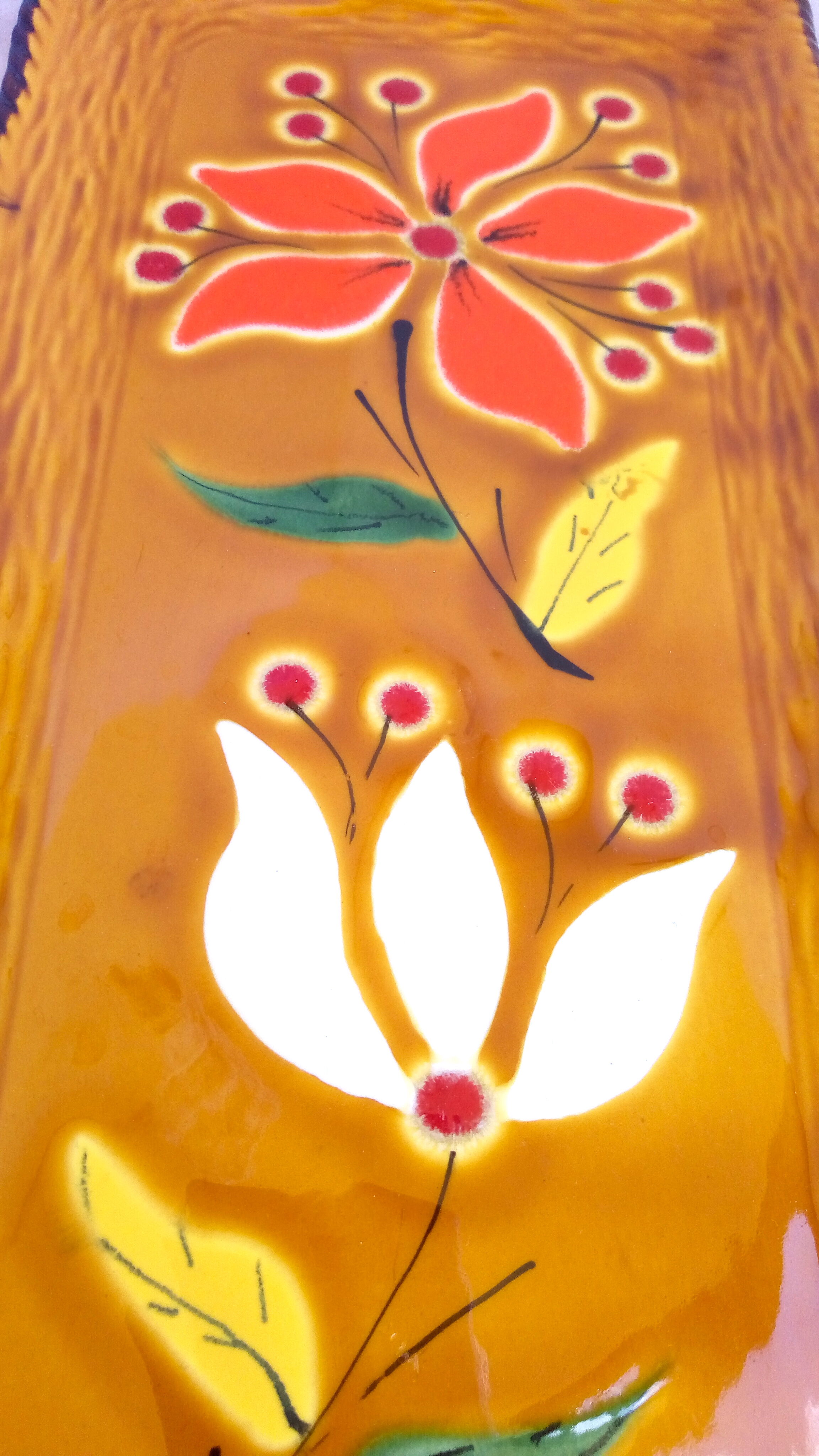 Poet Laval ochre ochre cake dish