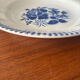 Set of 6 deep plates Luneville model Évian – floral decoration