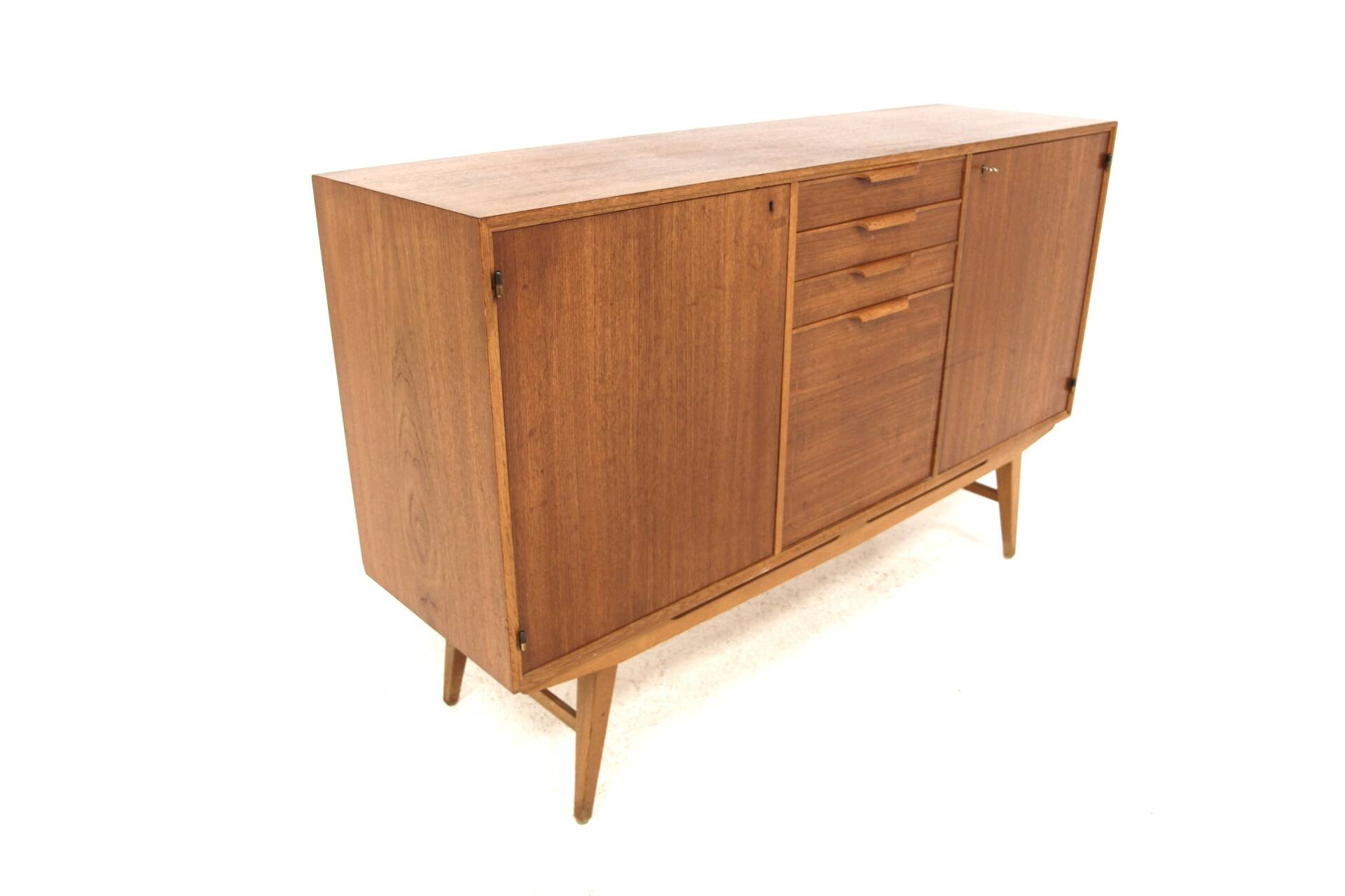 Scandinavian teak and oak enfilade, Sweden, 1960
