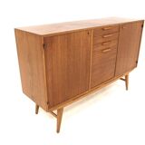 Scandinavian teak and oak enfilade, Sweden, 1960