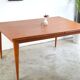 Large vintage Danish extendable table