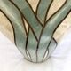 Travertine coffee/side table with brass inlay, 1970s
