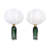 Mid-Century Modern Table Lamps by Carl Fagerlund for Orrefors Sweden RD 1406