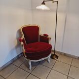 Articulated brass floor/reading lamp, 1970s