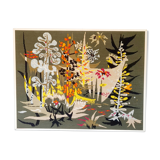 Wall tapestry canvas 70s