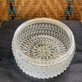 Moulded glass ceiling globe