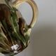 Glazed earthenware jug mixed clays Provence 1960