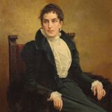 Large portrait signed Luigi Sorio and dated 1898
