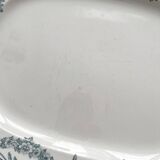 Iron earthenware dish “Louis XVI” U&C Sarreguemines
