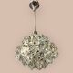 Cut crystal light pendant by kinkeldey, 1970s