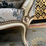 Louis XV style basket sofa