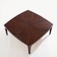 Table basse marqueterie de noyer vers 1970
