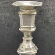 Pair of English silver-plated candlesticks from the 1950s