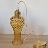 Amber portable or pendant lamp