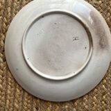 Majolica plate Art Nouveau