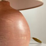 Vintage handmade terracotta lamp