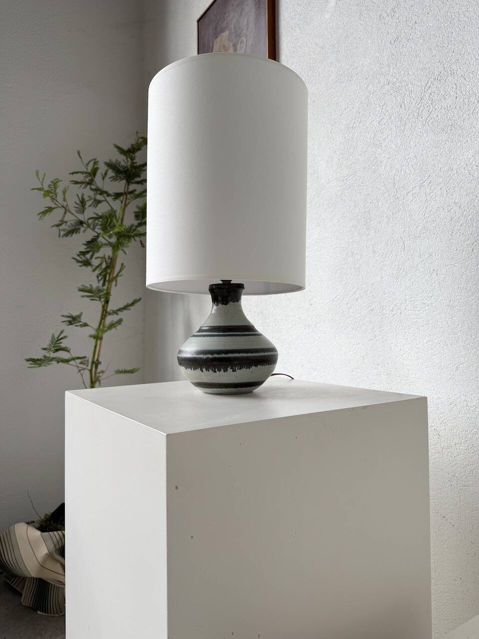Vallauris ceramic table lamp from the 60s