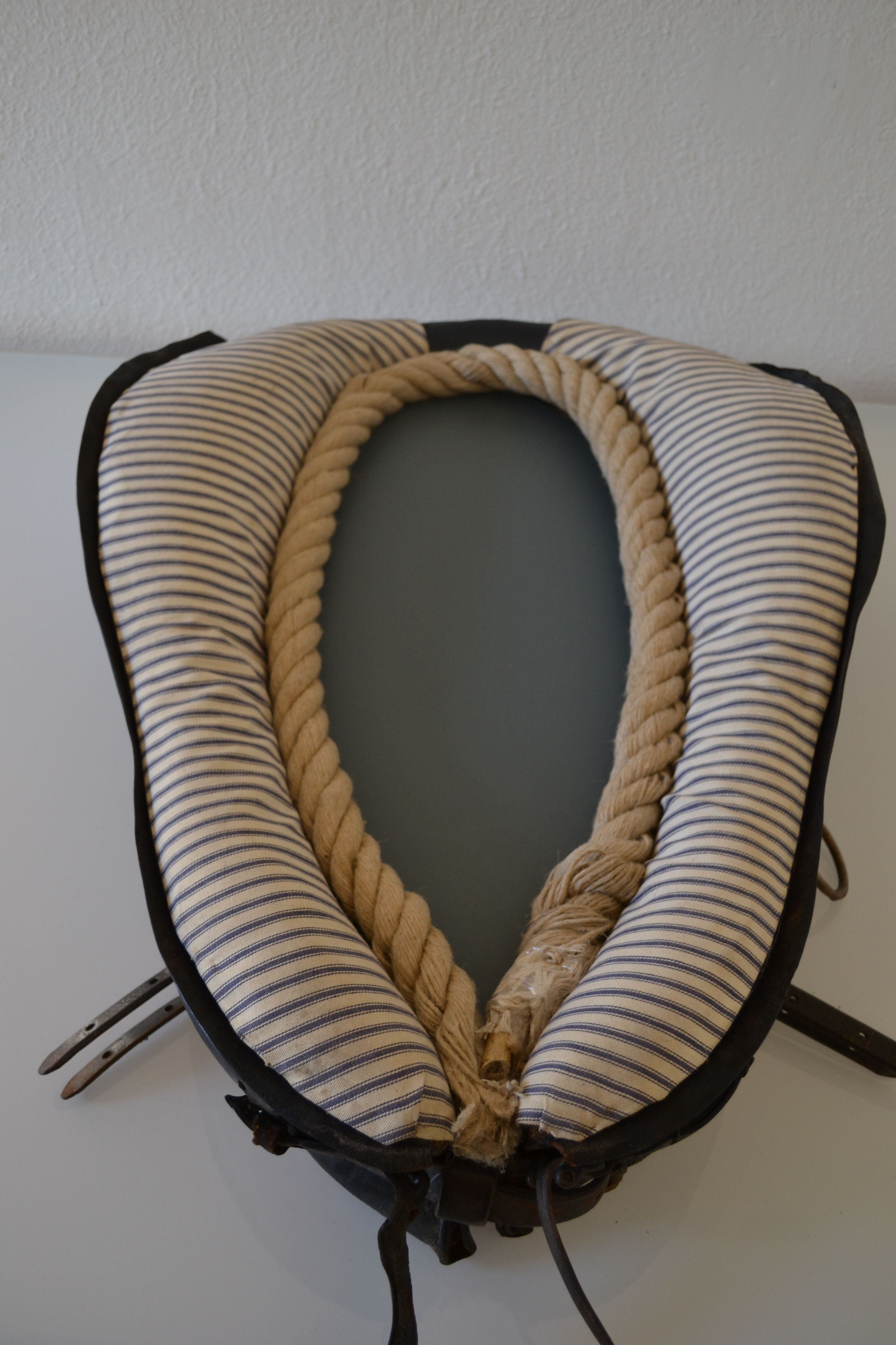 Brutalist mirror horse collar