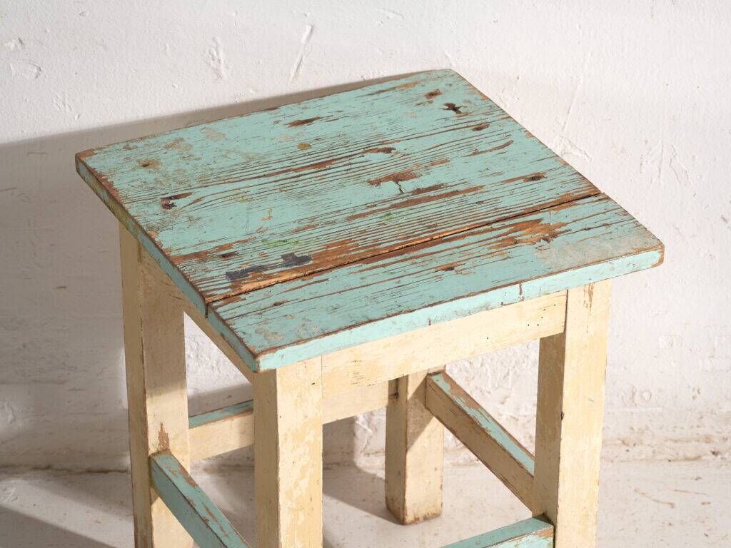 Antique pine bedside tables – Central Europe, circa 1940 #4
