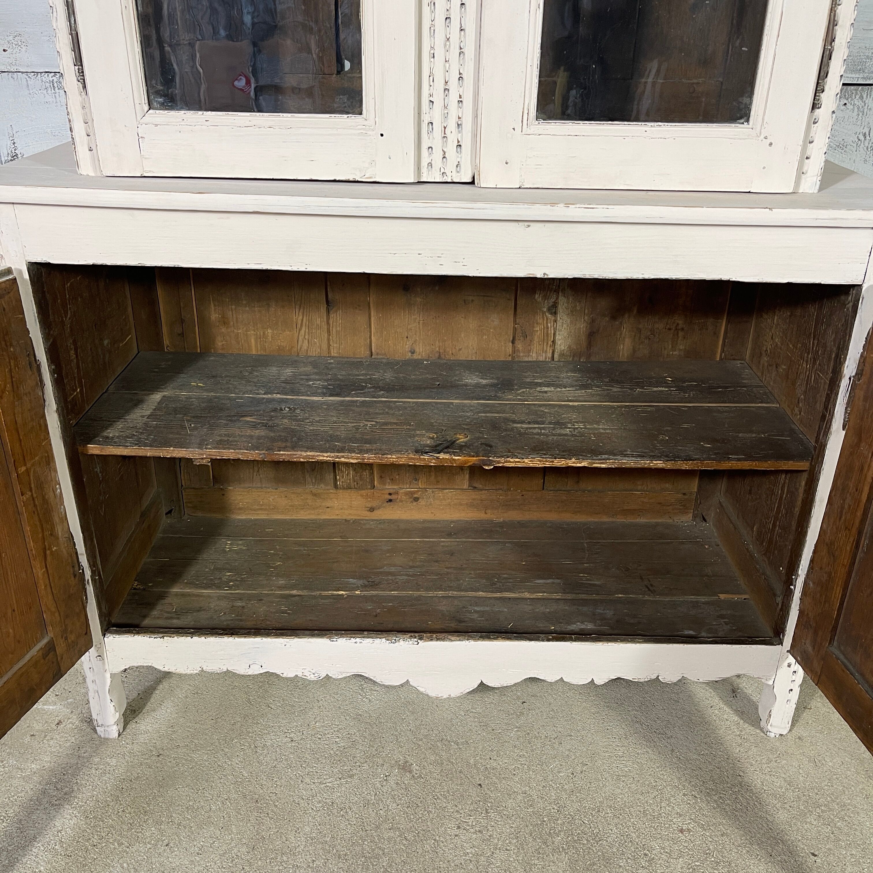 Carved wooden dresser