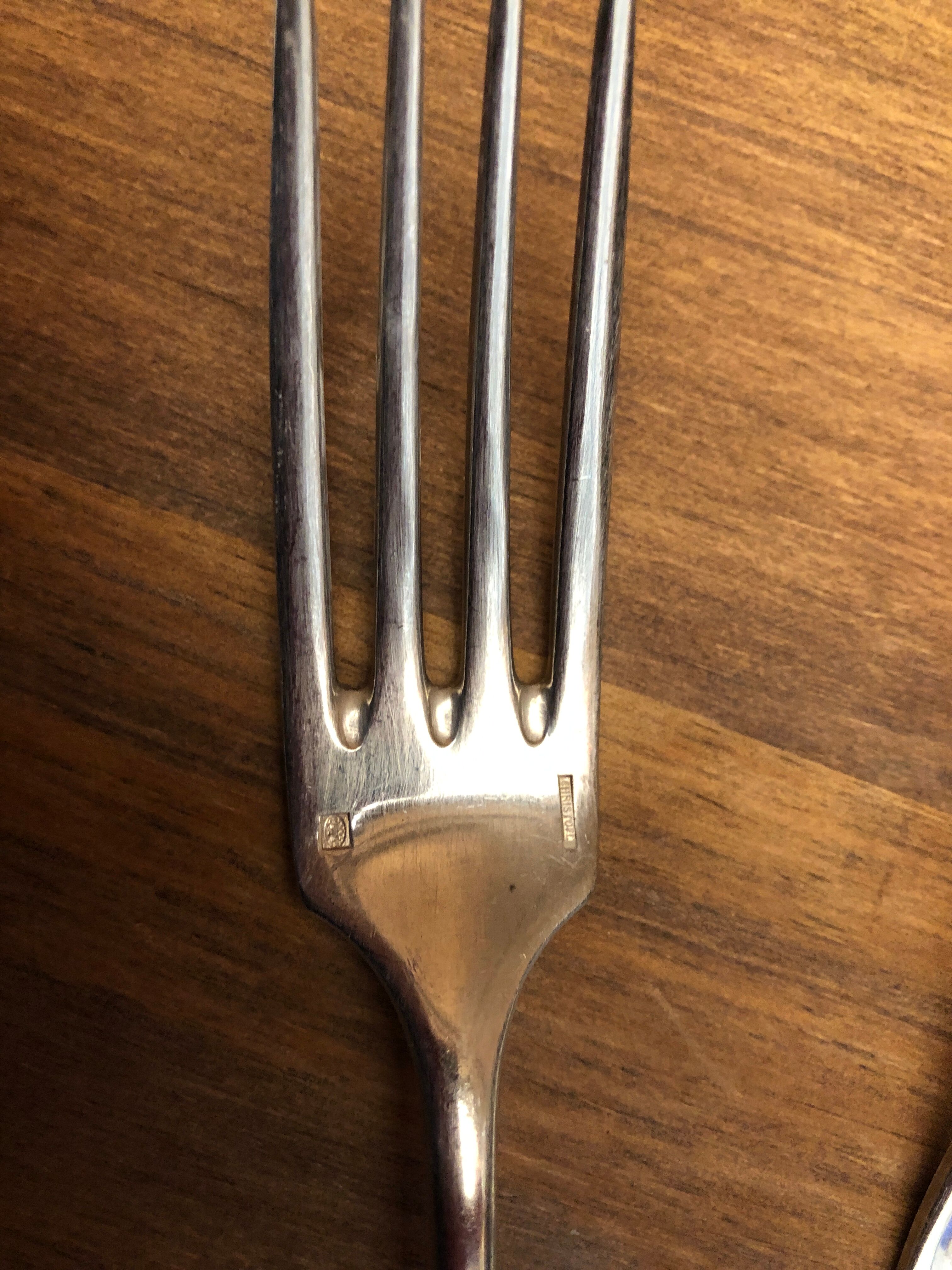 6 Christofle forks