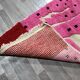 Handwoven Moroccan rug, natural wool, 250cm x 150cm, elegant decoration.
