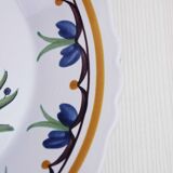 Revolution decorative plate in Nevers earthenware