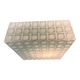 Mid-century milk glass flush mount or wall light, Czechoslovakia