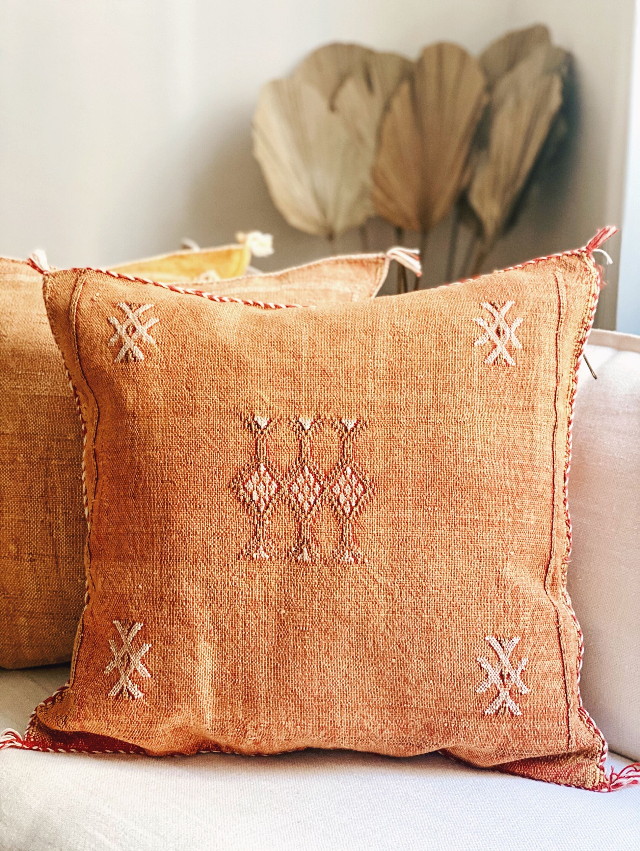Cactus silk sabra cushion cover