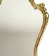 Gilded Rococo Style Mirror With Console Acanthus France
