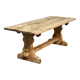 Rustic farmhouse table