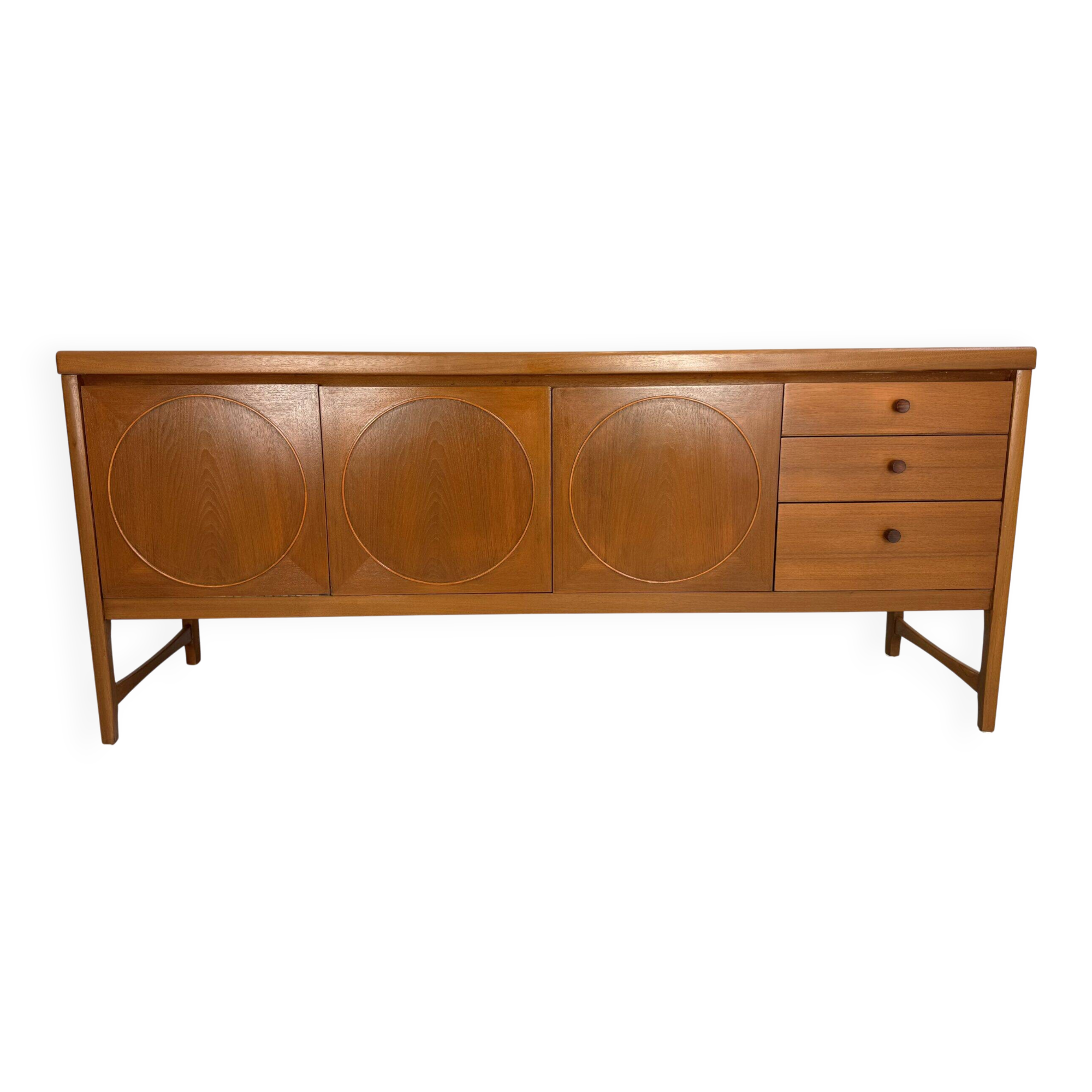 Vintage Nathan Circle sideboard.