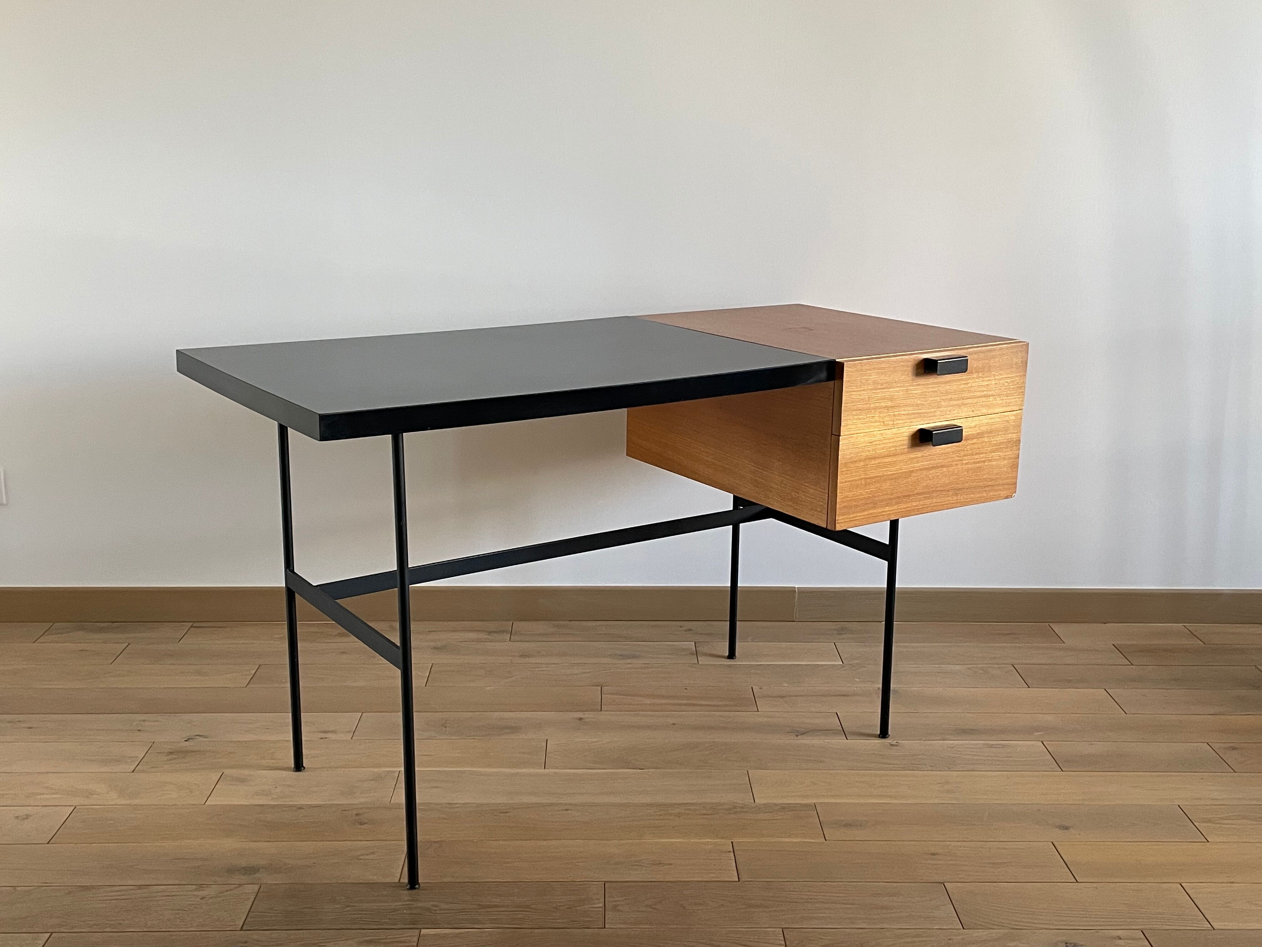 Pierre Paulin's desk "CM141", 1960s edition