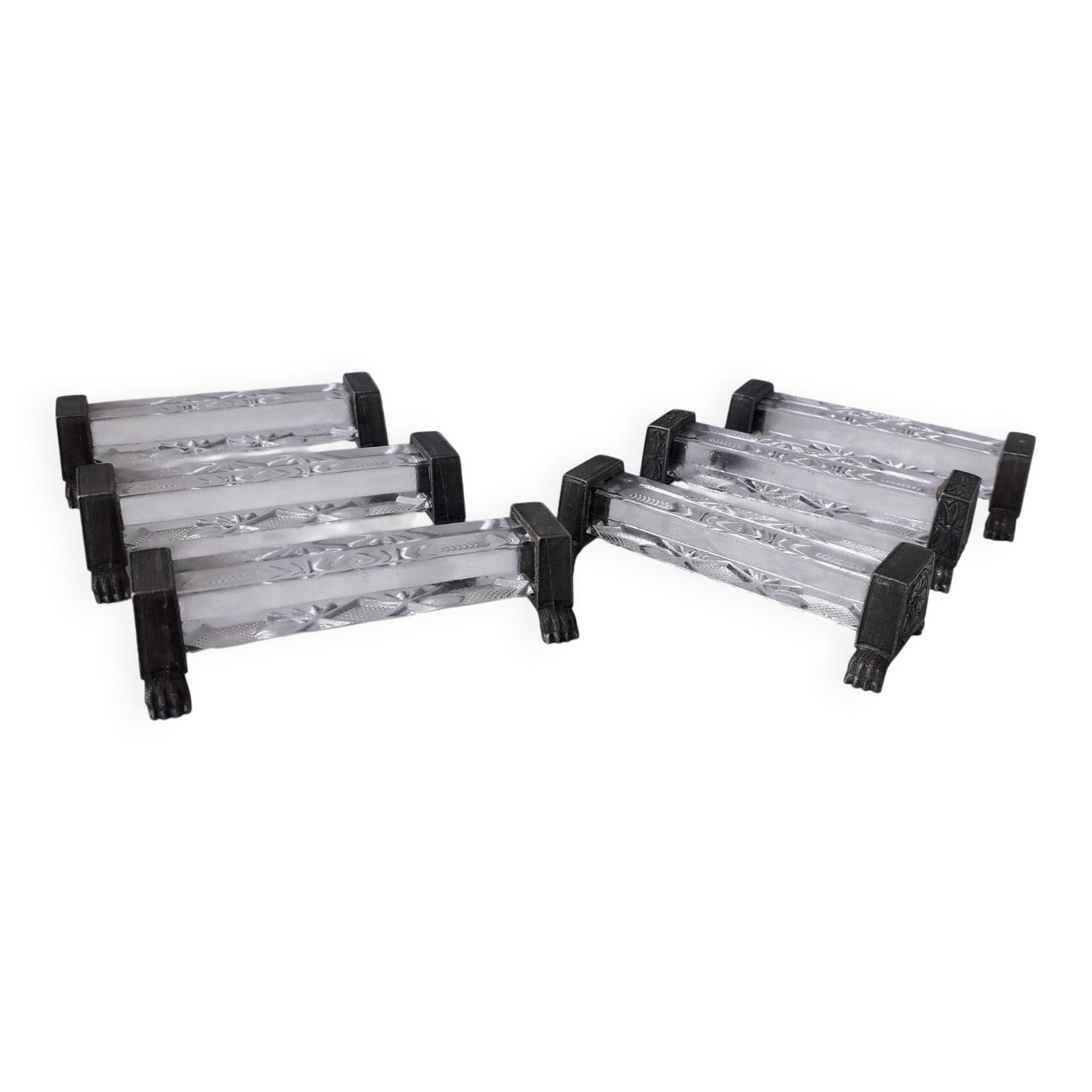6 crystal knife rests
