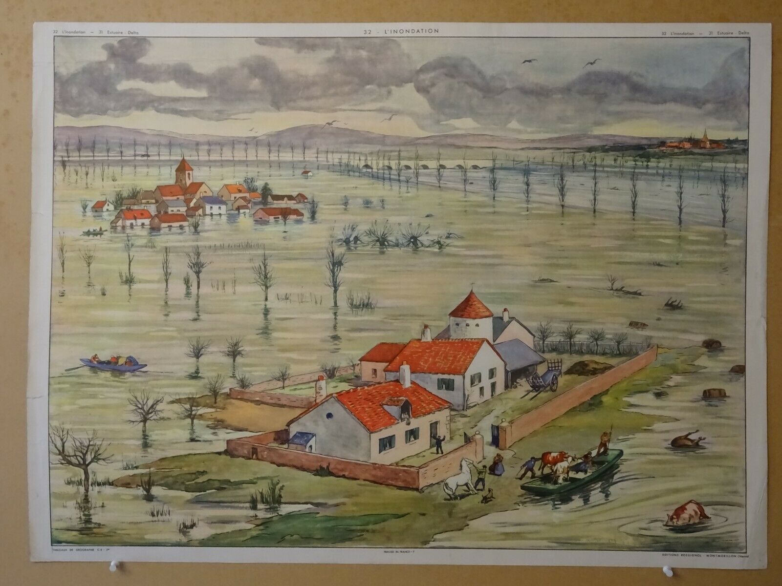 Rossignol School Poster Flood / Delta Estuary
