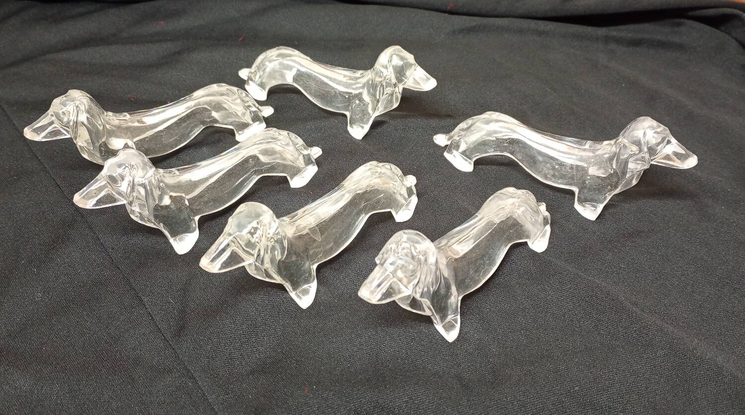 Dachshund knife holder