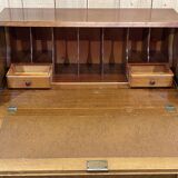 English secretary from the 1950s in mahogany