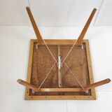 Vintage folding coffee table 1950