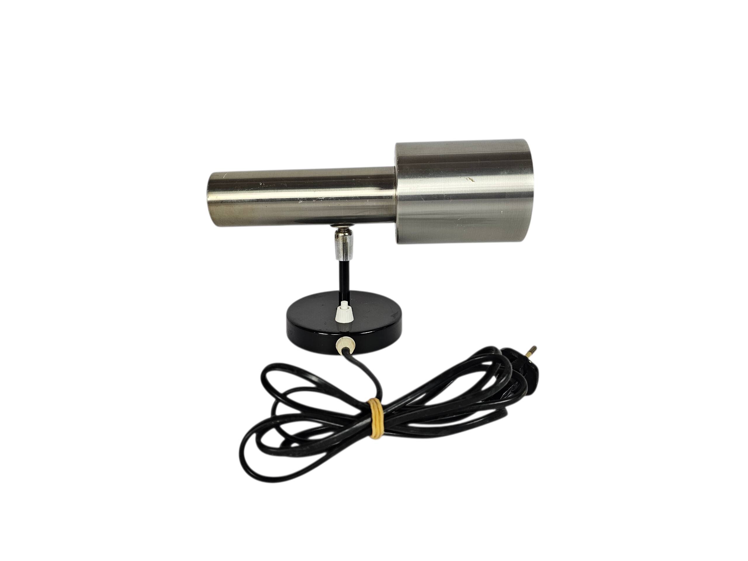 Koch & Lowy - wall spotlight - stainless steel - Space Age lighting - Ameri