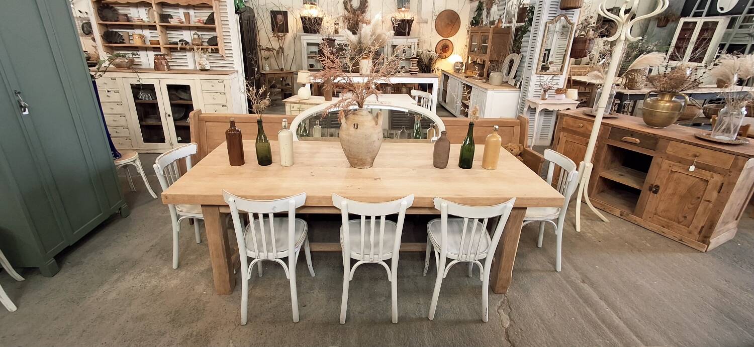 Old farmhouse table