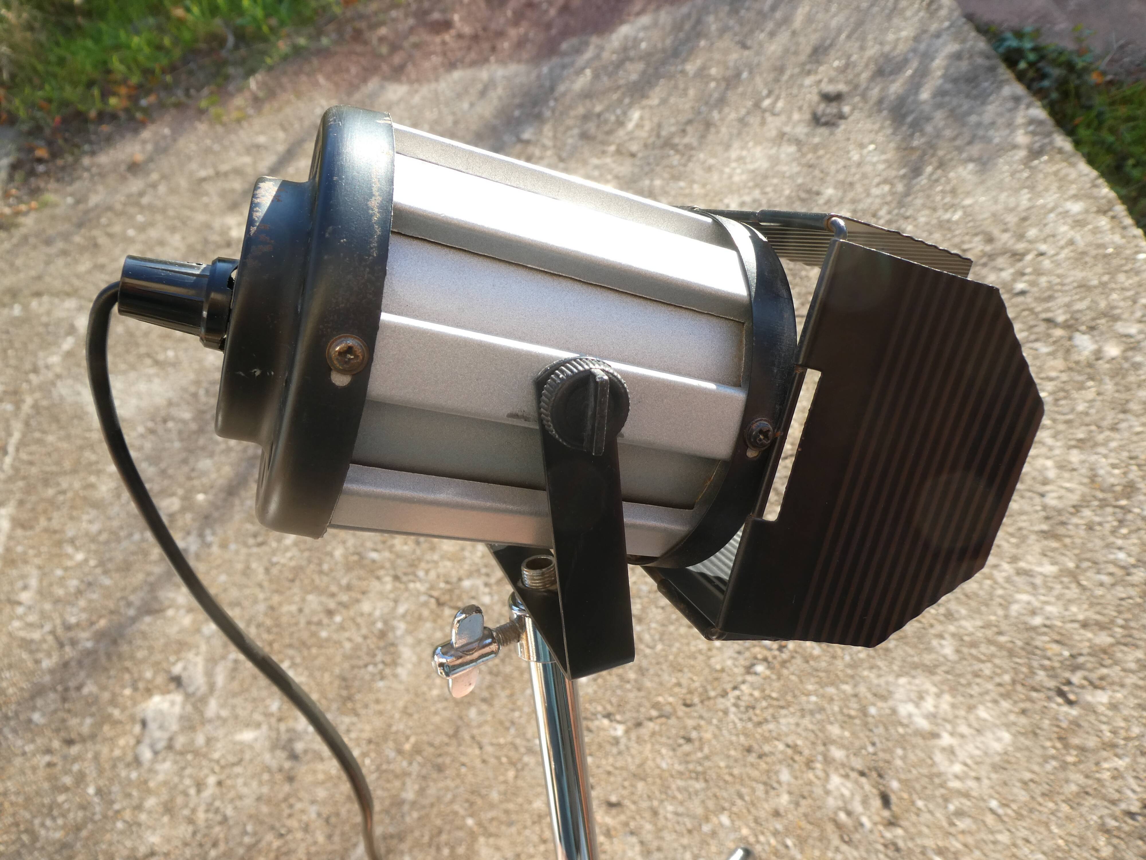 Vintage cinema projector lamp
