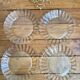Vintage glass plates Duralex model Marguerite