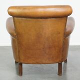 Fauteuil en cuir de mouton