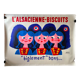 Original advertising poster "L'Alsacienne-Biscuits" Hervé Morvan 117x160cm 1963