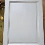 Old interior door from the end of the 19th century with locking system